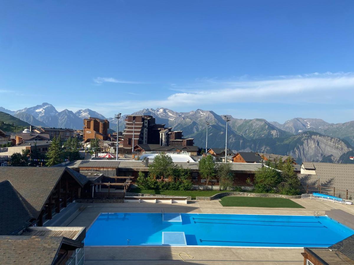 Superbe Studio Avec Vue Exceptionnelle Alpe d'Huez Екстериор снимка